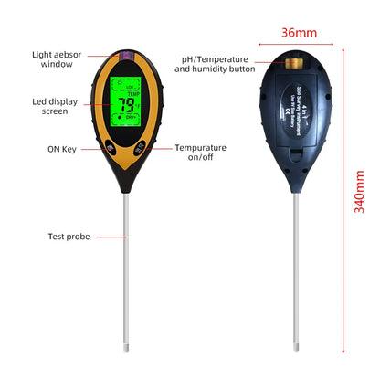 Soil PH Meter Tester